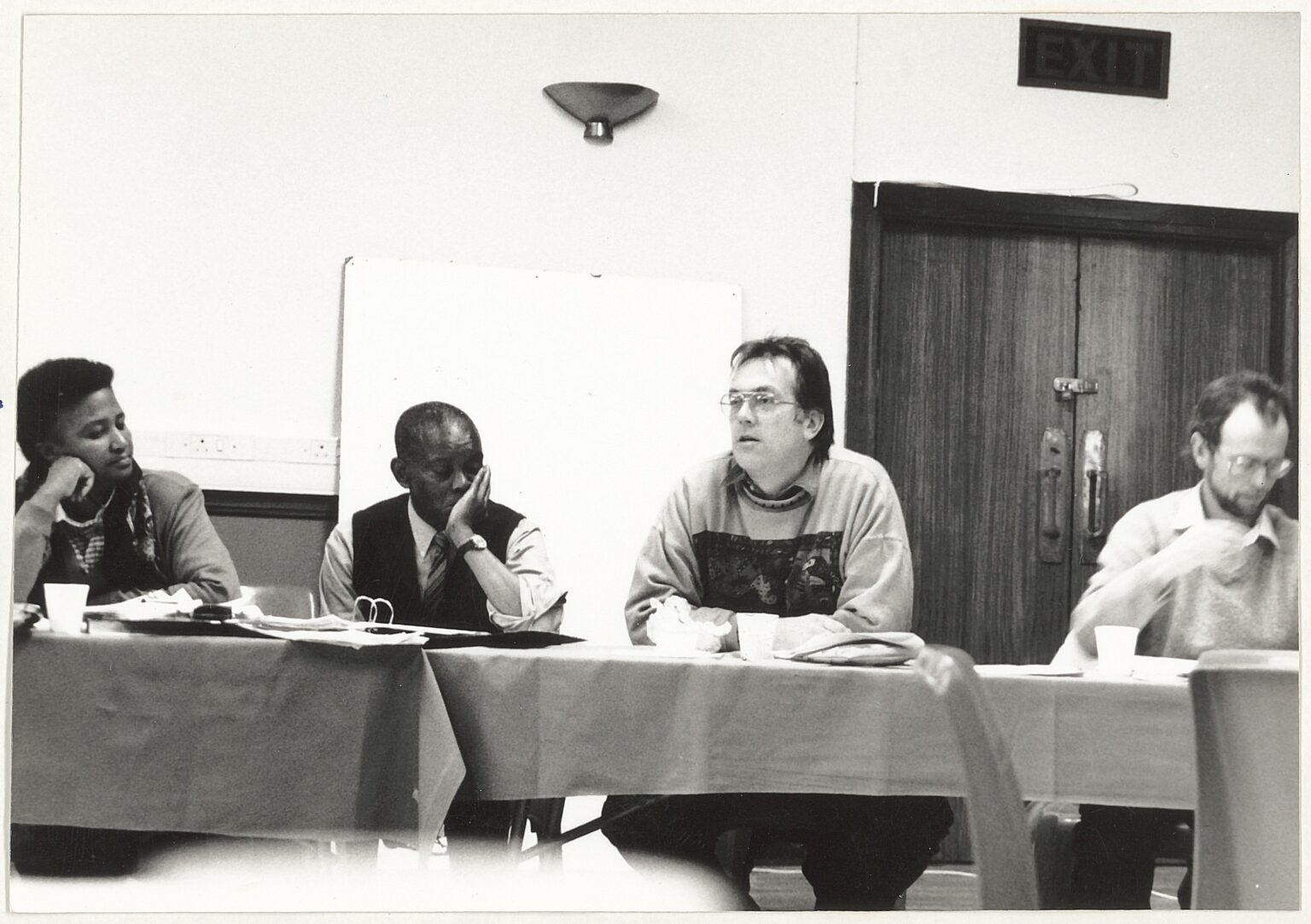 Thandi, Joe Sethoboko, Rob Moore and Alan Ralphs in the 1990s.